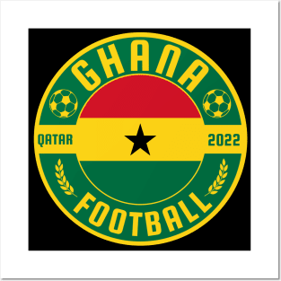 Ghana Football Posters and Art